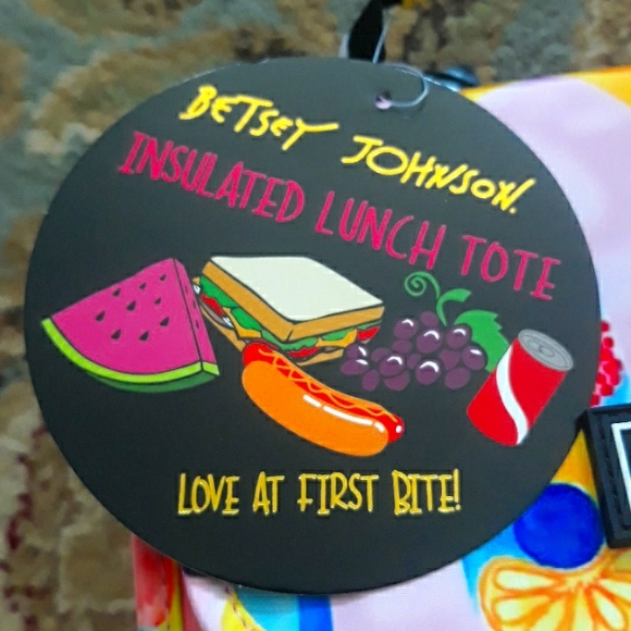 4x*Host Pick*Betsey Johnson cute lunch bag - Picture 7 of 16